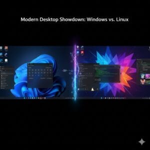 التحول من ويندوز إلى نظام تشغيل لينكس