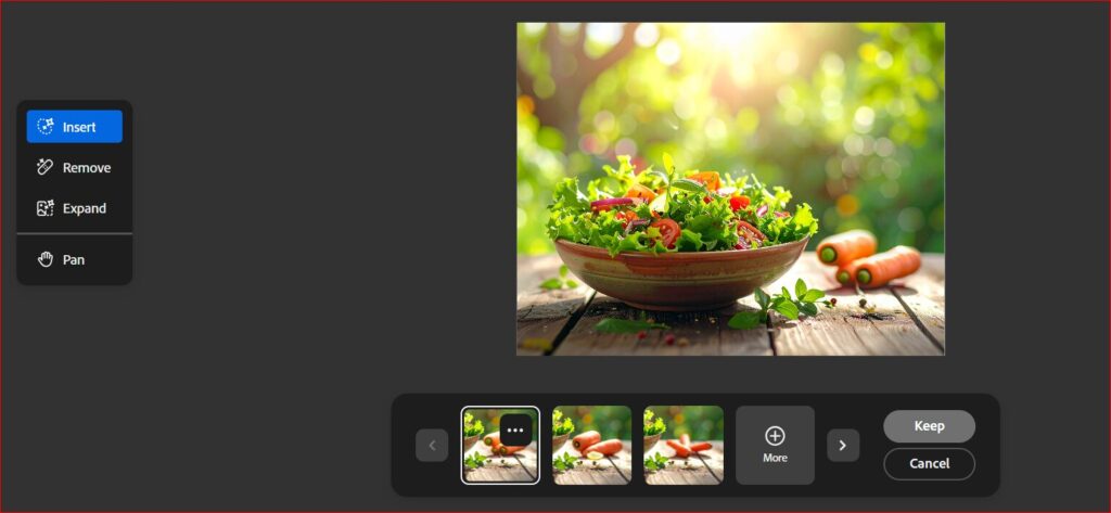 التعبئة التوليدية (Generative Fill): تعديل الصور بلمسة سحرية
