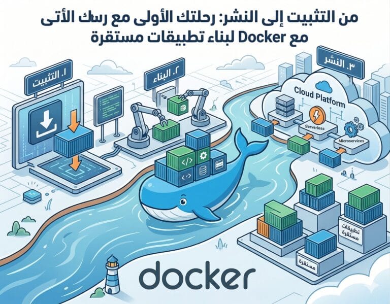 من التثبيت إلى النشر: رحلتك الأولى مع Docker لبناء تطبيقات مستقرة