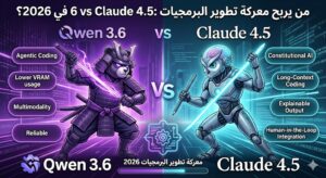 Qwen 3.6 vs Claude 4.5: من يربح معركة تطوير البرمجيات في 2026؟
